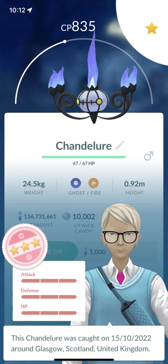 OwZion's tweet photo. My com day results from yesterday. No shundo or pvp Pokemon but did get a hundo &amp; 29 shinies 9k candy and 1k xl so im happy with that #LitwickCommunityDay https://t.co/fkQf9lslug