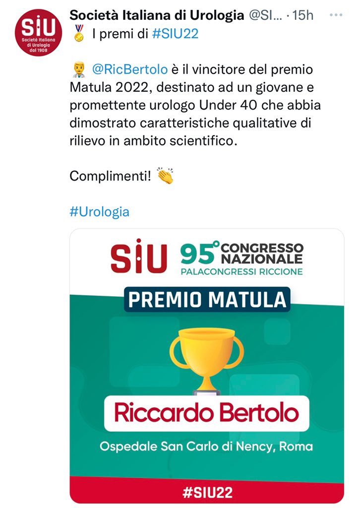 𝙍𝙞𝙘𝙘𝙖𝙧𝙙𝙤 𝘽𝙚𝙧𝙩𝙤𝙡𝙤 MD PhD tweet media