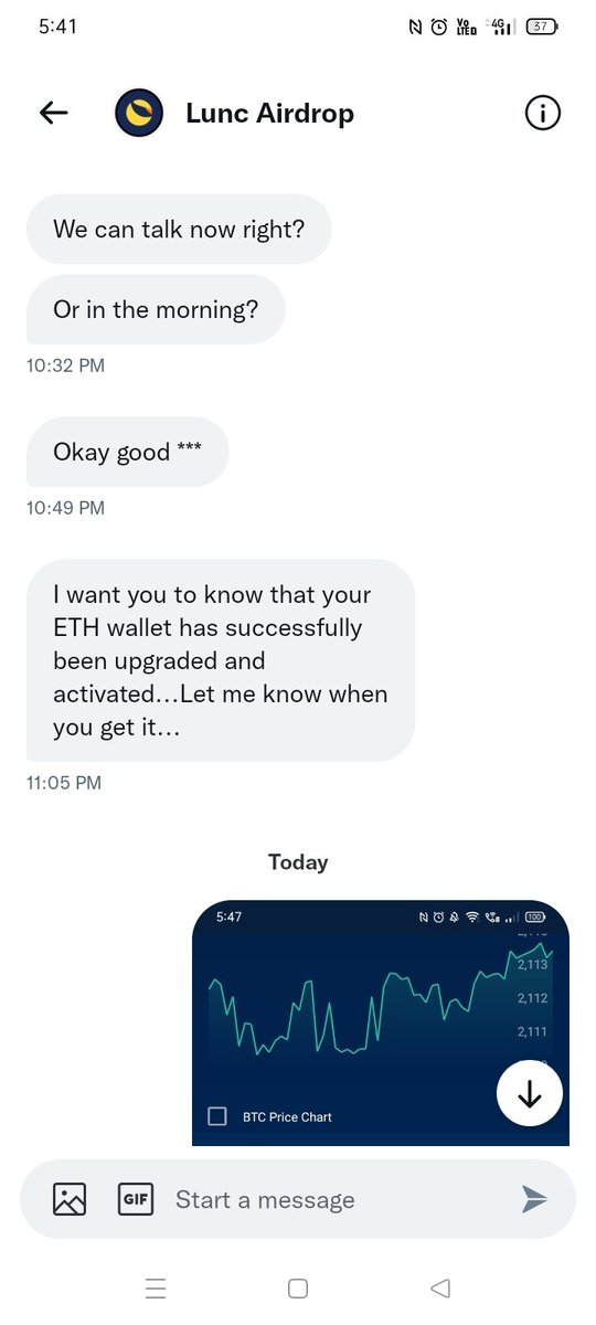 kingcrypto1981's tweet photo. Scammer   lu https://t.co/hnjENGbEc3
