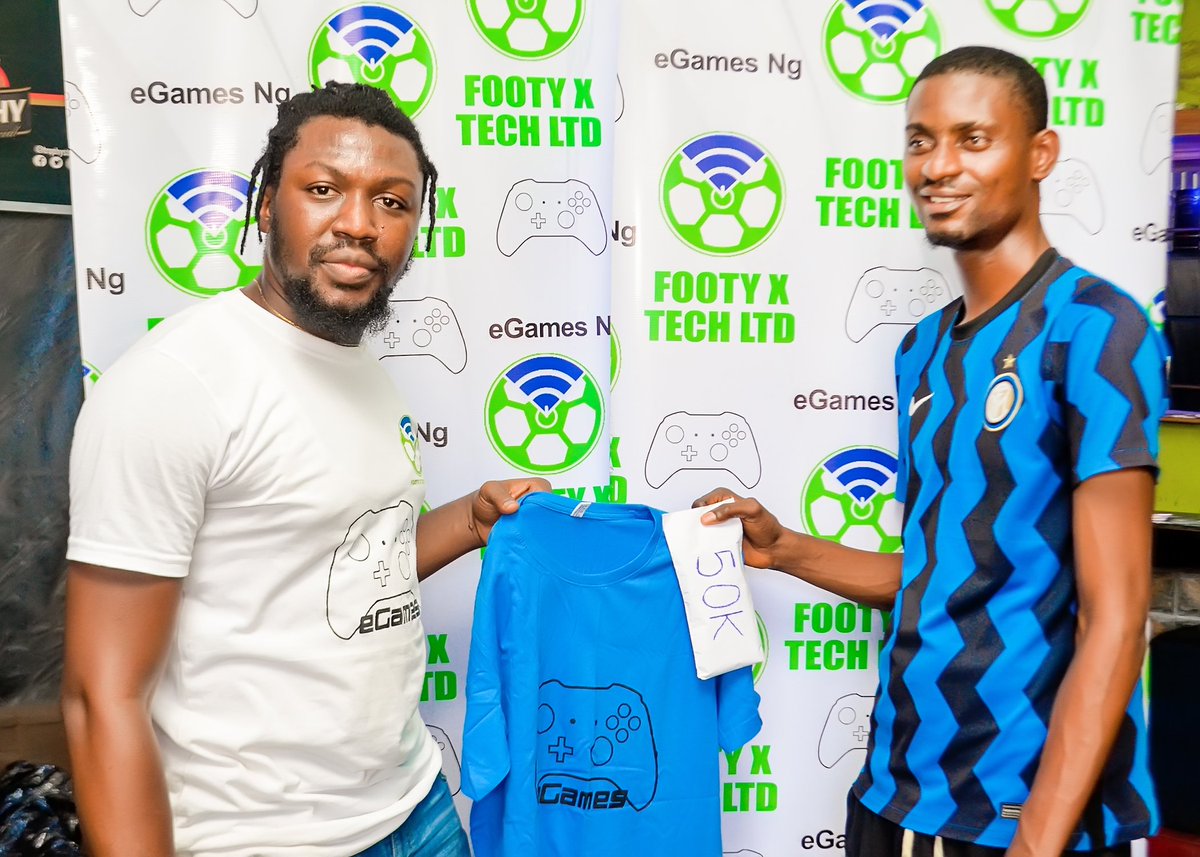 egamesng's tweet photo. Agege Champion ๐
Sunday Steve emerge as champion at #agegeQualifiers by virtue of most accumulated victory.
โขHe had 22 wins back-to-back.
โขUsed PSG (22 times)
โขWent home with 50k cash prize + automatic ticket into State Esport Championship
Up Next: Unilag๐ https://t.co/4WqXzaiECk