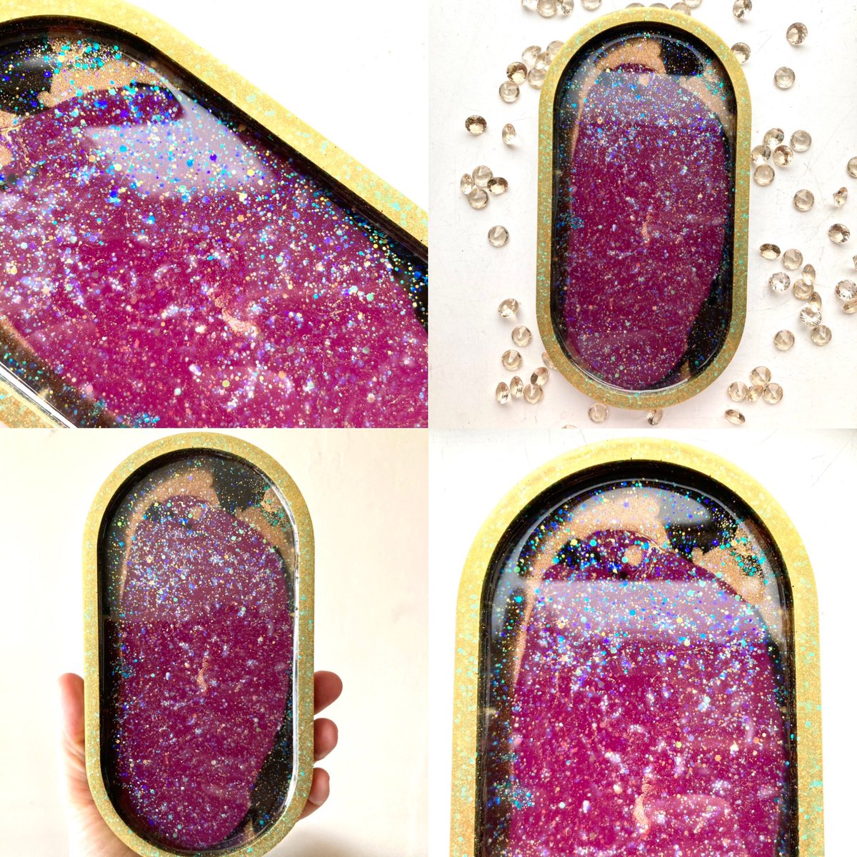 UdesignsM's tweet photo. Excited to share this item from my #etsy shop: Handmade small resin tray in a deep red, black, turquoise and glitter design: https://t.co/oG5T6wg1qA  #ukgiftam #shopindie #crafturday #CraftBizParty #giftfinder #etsy https://t.co/nKi4fDN0FD
