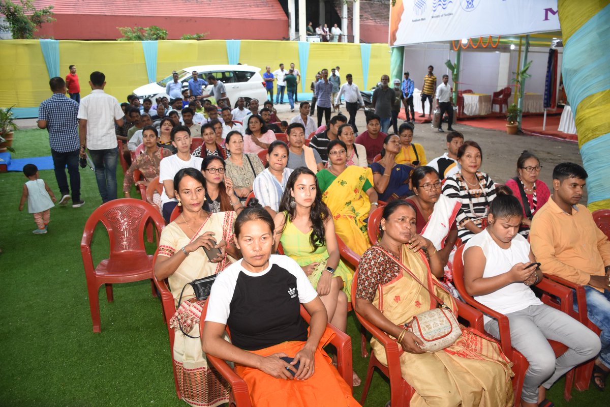 assam_ltd's tweet photo. National Handloom Expo at Khanapara Sports &amp; Cultural Organization Field Khanapara Indoor Stadium Guwahati. https://t.co/qd0BMdKgU5