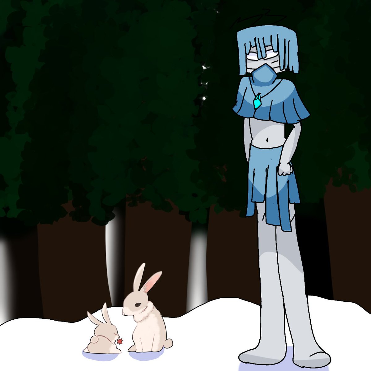 Varvara12985876's tweet photo. #StrayHex
Pov: You were walking through the forest. And you saw a strange "man". what would you do? https://t.co/q0bPqt6hvj