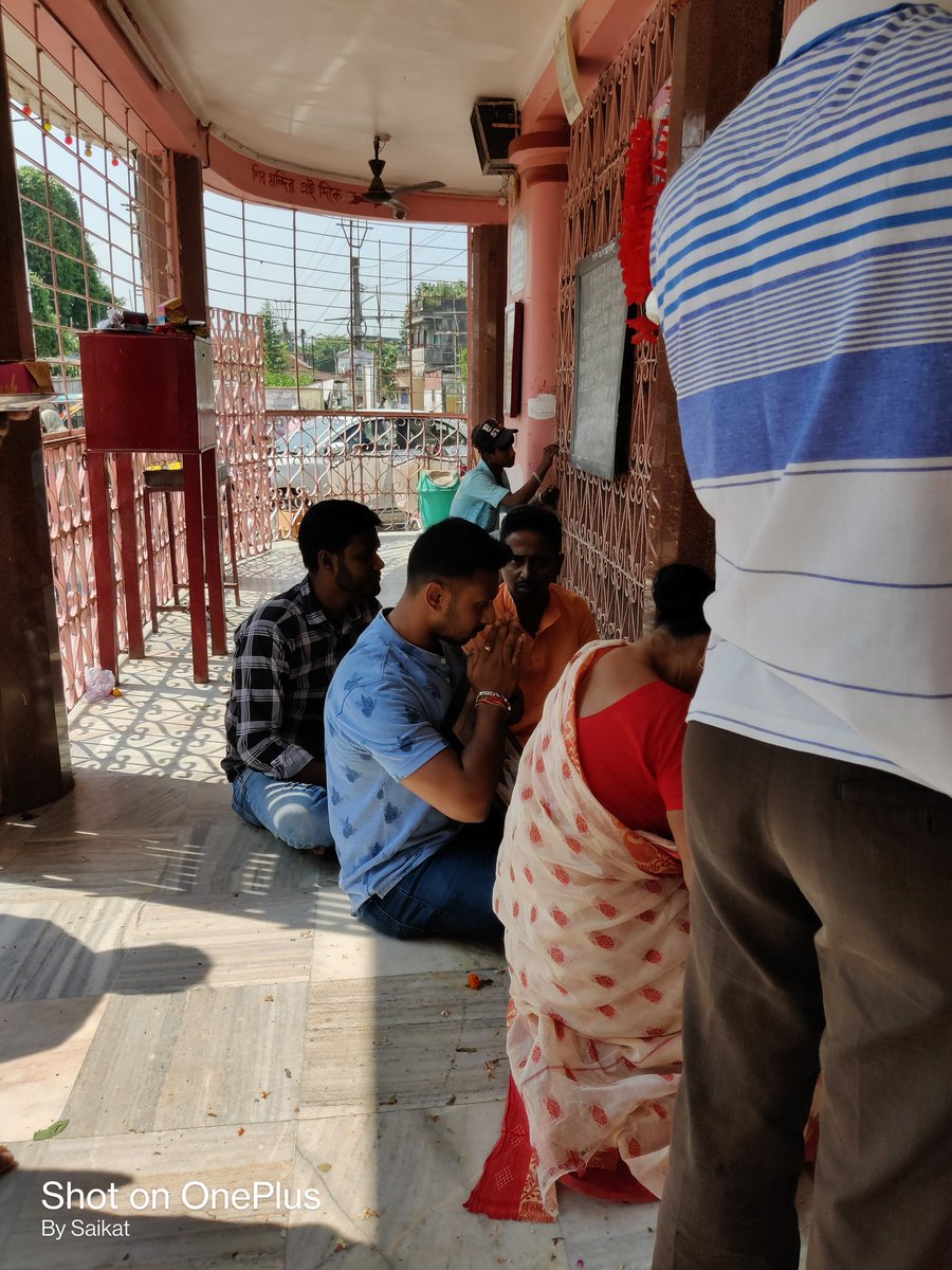 RahulSinhaTMCP's tweet photo. Today we prayed at Kaliyaganj Baira Kali Bari for the speedy recovery of our beloved National General Secretary @abhishekaitc. May he get well soon &amp; lead us in our political fight. 
#GetWellSoonAbhishek 
@NilanjanDasAITC @sayani06 @_TheEnigmous @LalKanaia https://t.co/5RpiMoYUC2