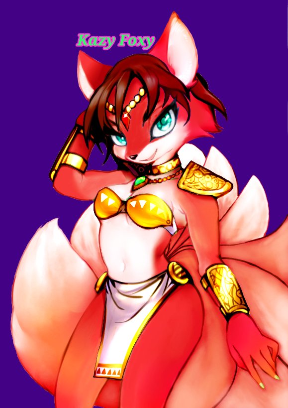 "Hello!"

Made new Kazyfoxy thingy!