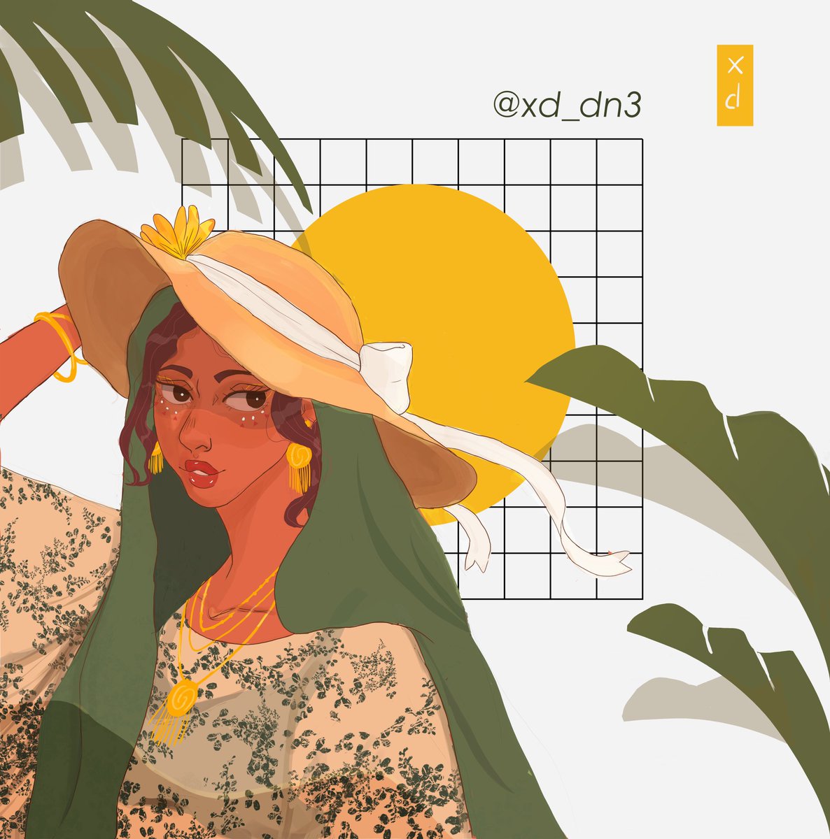 xd_dn3's tweet photo. #ArtMubarak  
Hi !!
I’m Sunflower 🌻 🇩🇯, a Djiboutian artist and I love to draw characters (Mostly portraits) . https://t.co/Edkke9WSQ6