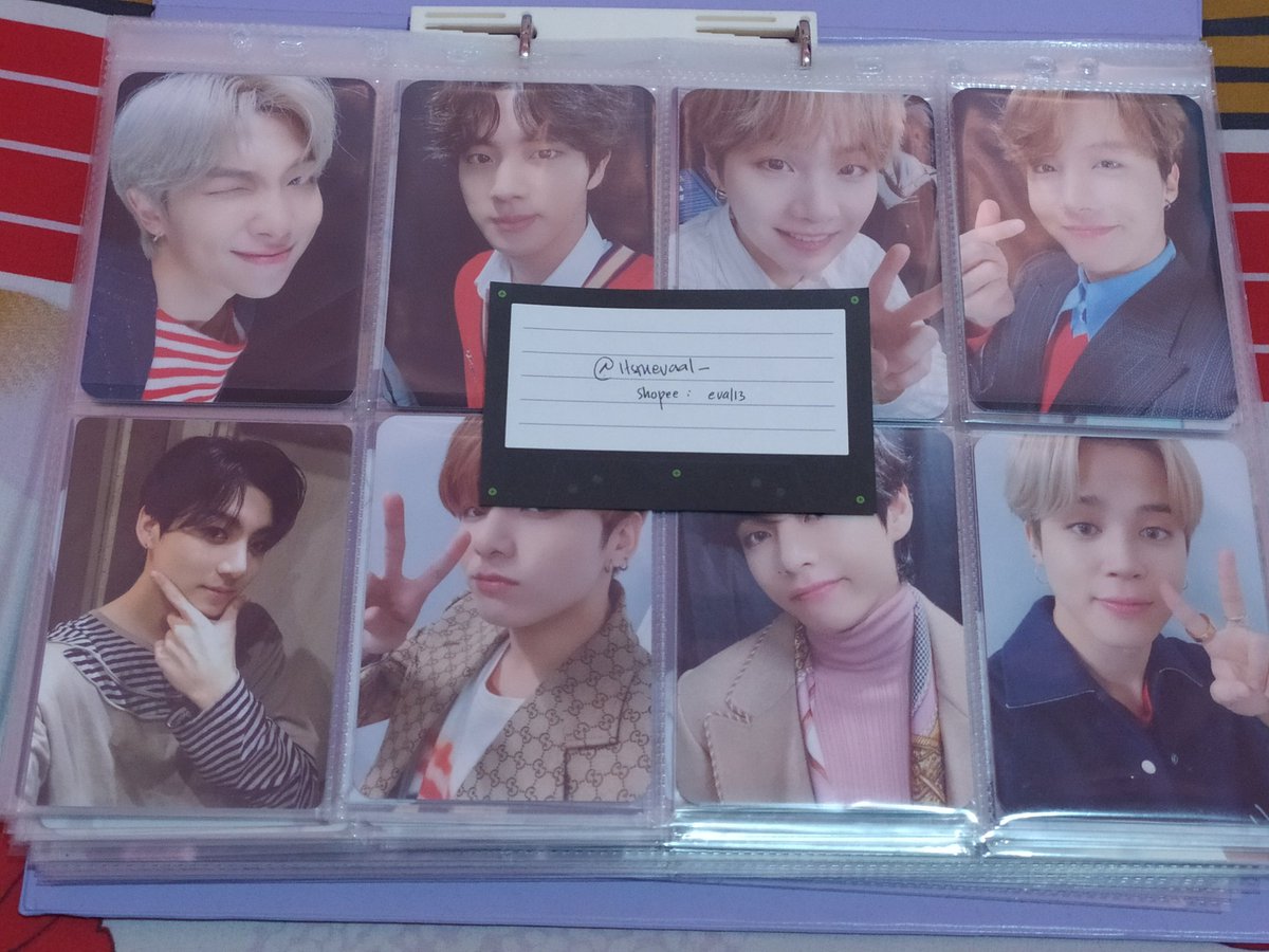 jekeyval's tweet photo. [HELP RT]
Bismillahirrahmanirrahim
WTS 
Want to Sale
PC, MPC, POSTCARD 
[A Thread]

💫SOLO, Jateng
💫 Shopee freeong
💫 Spaylater 
💫 NO SENSITIF BUYER
💫 Harga Offer by dm
💫 NO RETURN NO REFUND 
💫 Condi bisa dm ya

#WTs #wtsbts #btsposca #btspc #mpcbts https://t.co/wC6vZiI5GY