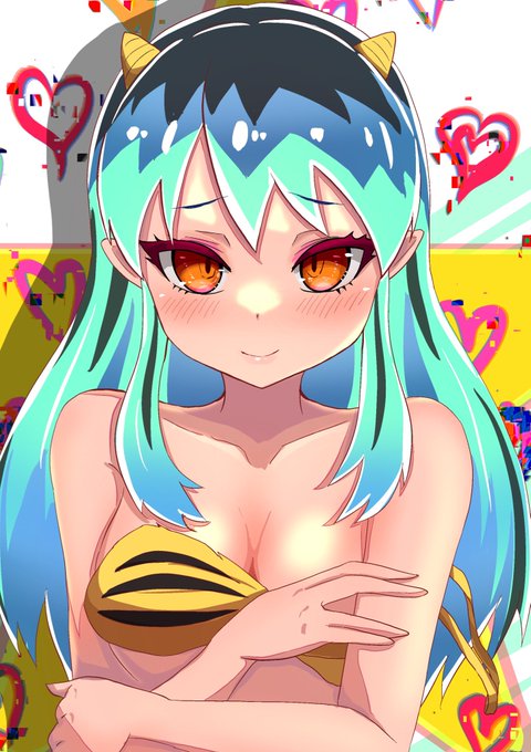 ラムちゃん描いた⚡️

可愛い〜〜〜❤︎❤︎❤︎

#うる星やつら 