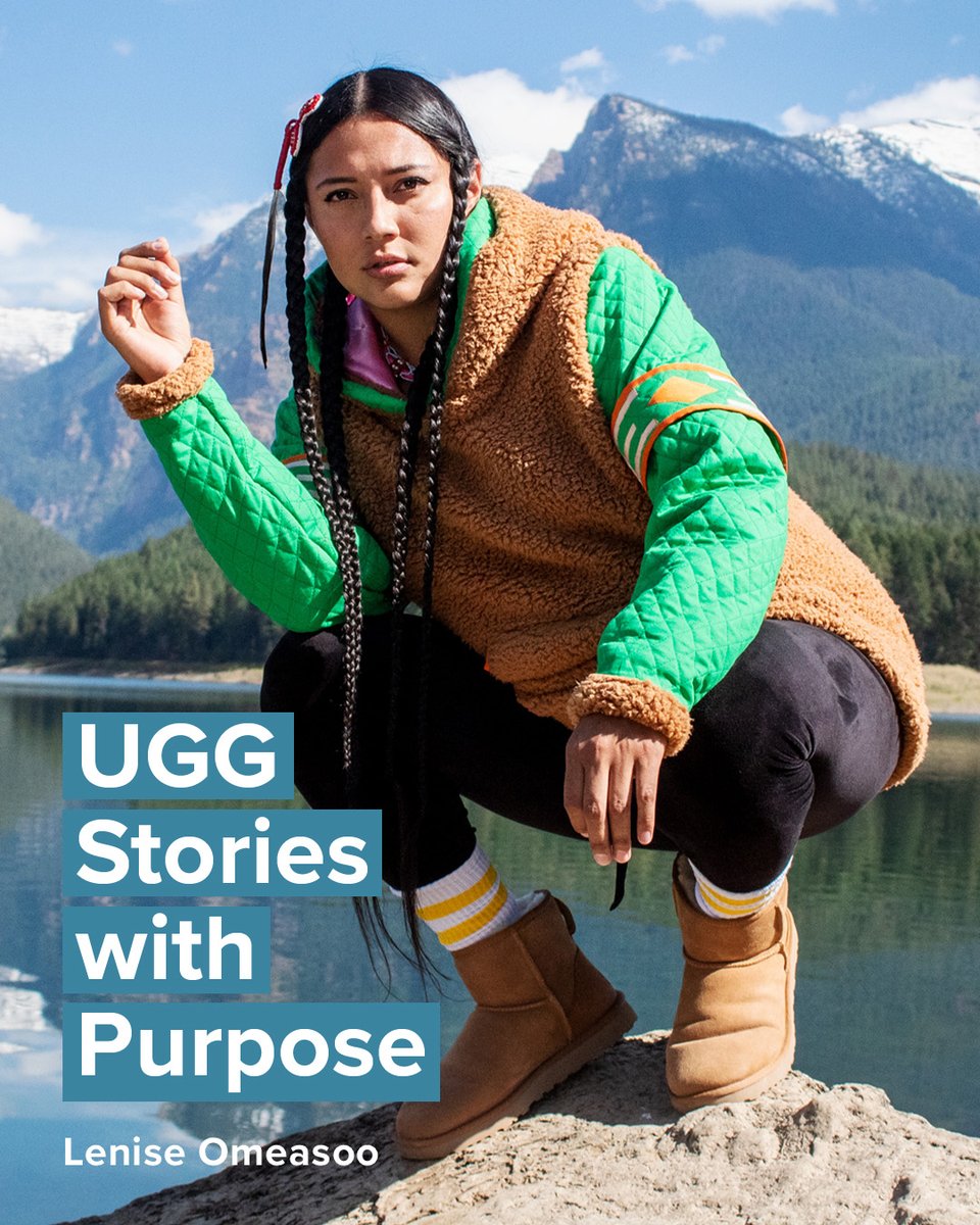 Meet this month's Stories With Purpose, Lenise Omeasoo, an Indigenous bead artist based in Montana who has been crafting handmade jewelry for almost a decade as Antelope Women Design. Learn more about her work and story: bit.ly/3EFLAzV 📸: Krystyn Blackbird #UGG