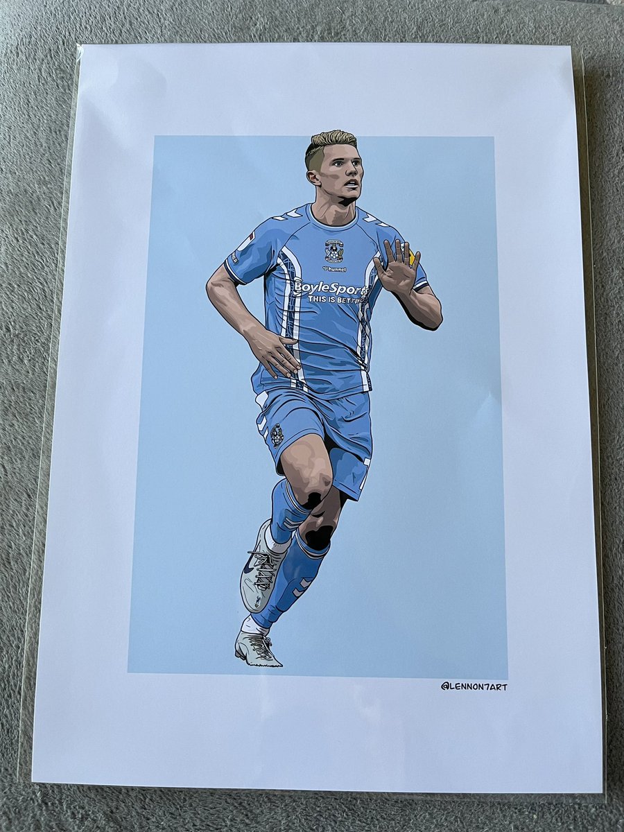 CCFCPrints (@ccfcprints) on Twitter photo ‼️GIVEAWAY‼️
It’s been too long since we did a #giveaway so let’s celebrate <a href="/viktor_gyokeres/">Viktor Gyökeres</a> winning goal yesterday by giving away an A3 print of the big swede!! Like & RT by 8pm Tues 18th to enter! Terms below. Good luck!
ccfcprints.co.uk
#PUSB #lennon7art #ccfcprints ‼️GIVEAWAY‼️
It’s been too long since we did a #giveaway so let’s celebrate <a href="/viktor_gyokeres/">Viktor Gyökeres</a> winning goal yesterday by giving away an A3 print of the big swede!! Like & RT by 8pm Tues 18th to enter! Terms below. Good luck!
ccfcprints.co.uk
#PUSB #lennon7art #ccfcprints