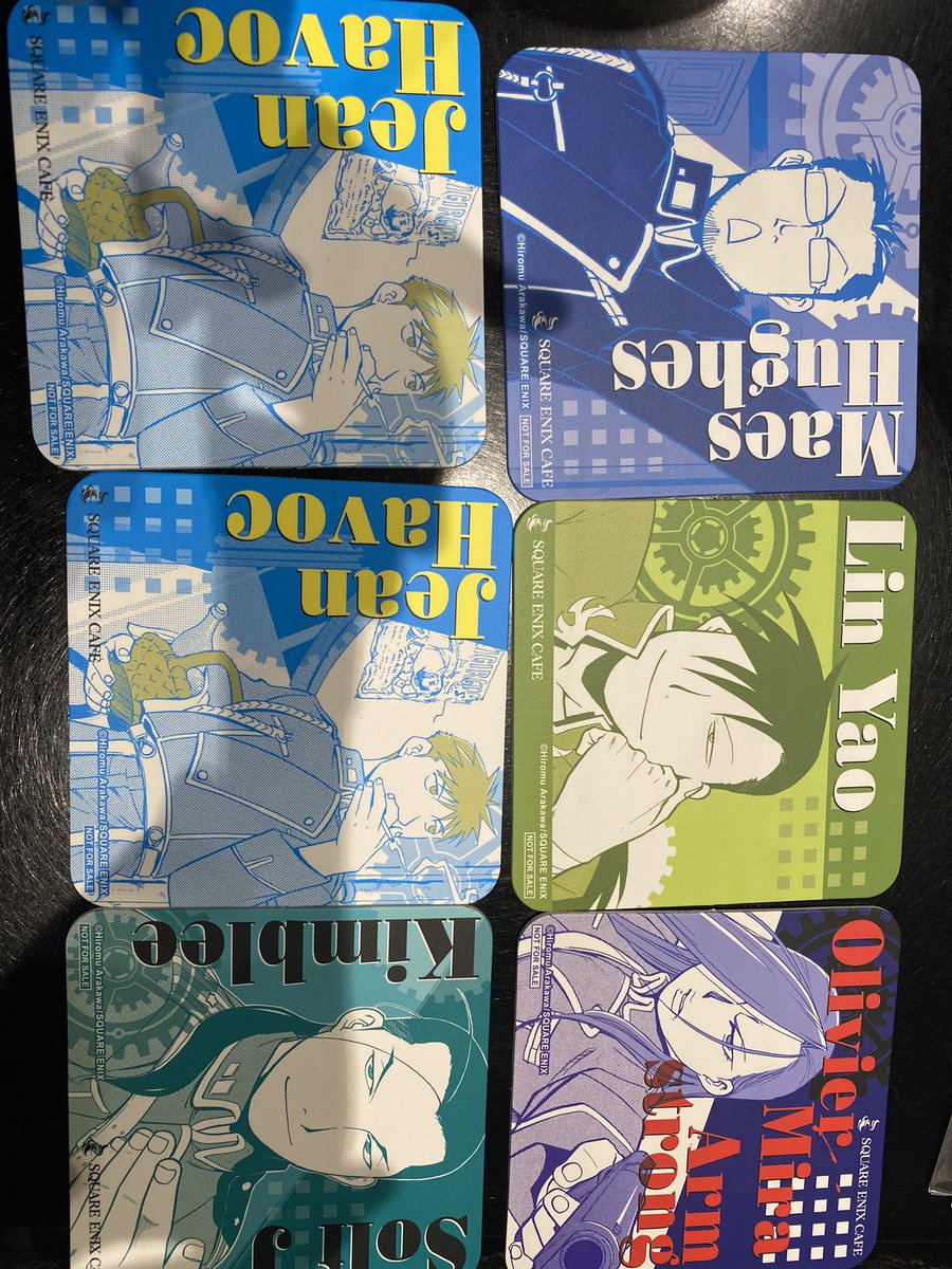 ハガレンカフェ行ってきた!!!
とりあえず推しのコースターは手に入れたので、あとは缶バッジとグッズ購入特典の推しが欲しい😭 
