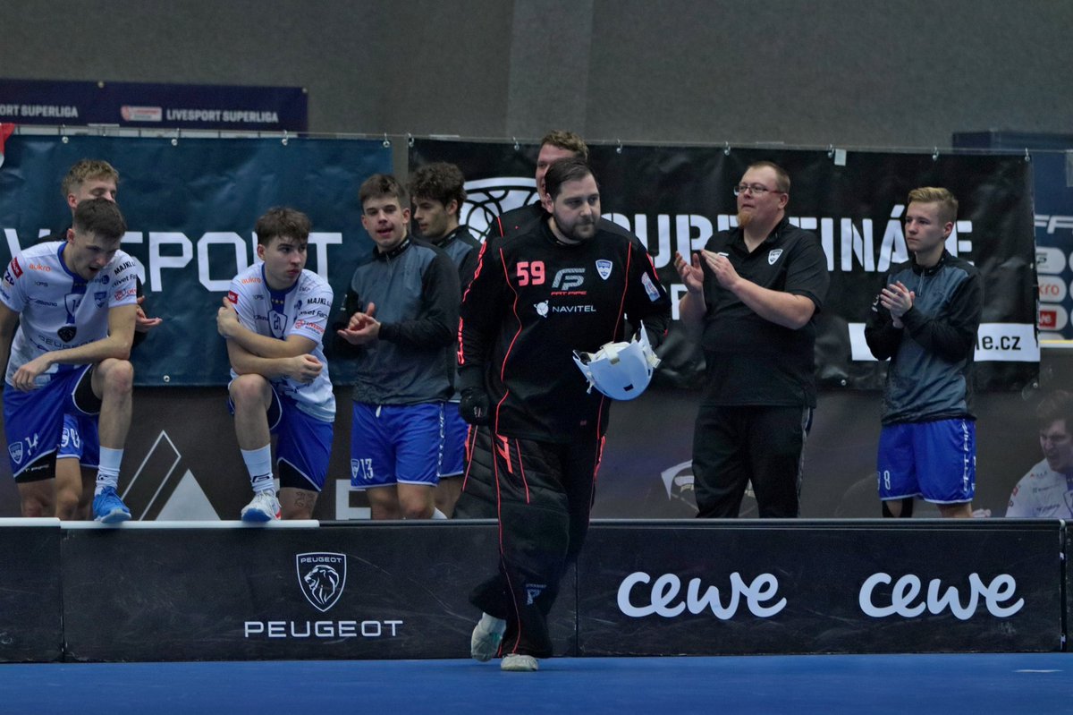 aryavvd's tweet photo. ✅ PREMIÉRA | První start v nejvyšší soutěži a rovnou s vítěznou tečkou má za sebou Ondřej Lupoměch 👏
#wearechodov #florbalchodov https://t.co/RFIEDty0zI