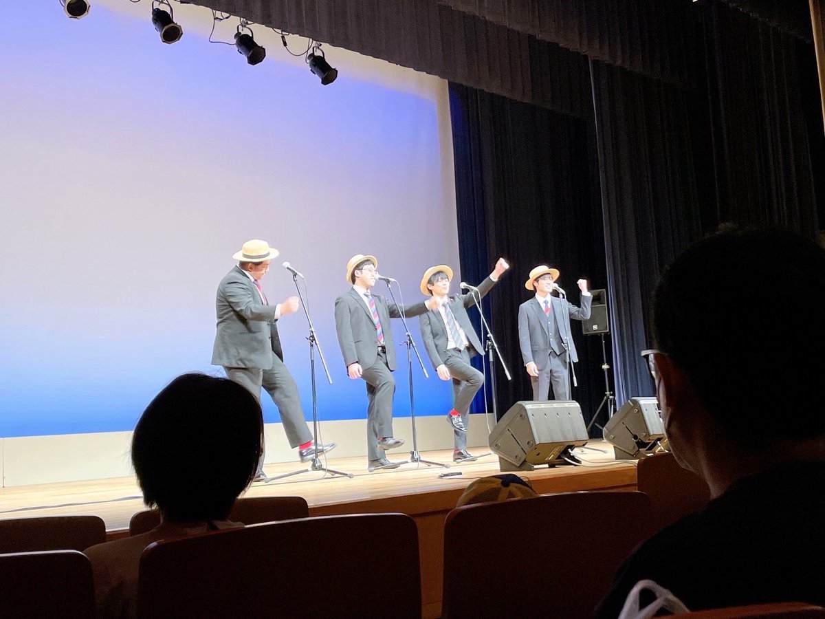 Vagabonds_Q's tweet photo. Vagabondsです💈
今日は「森に響くアイドルソング」の本番でした！
本番の後はやっぱ焼肉ですねぇ😌

そして、今日初出しの曲がなんと4曲もありました！
中にはVagabondsで編曲した曲もありますよ〜👍

#森に響くアイドルソング https://t.co/quJdeKK6wc