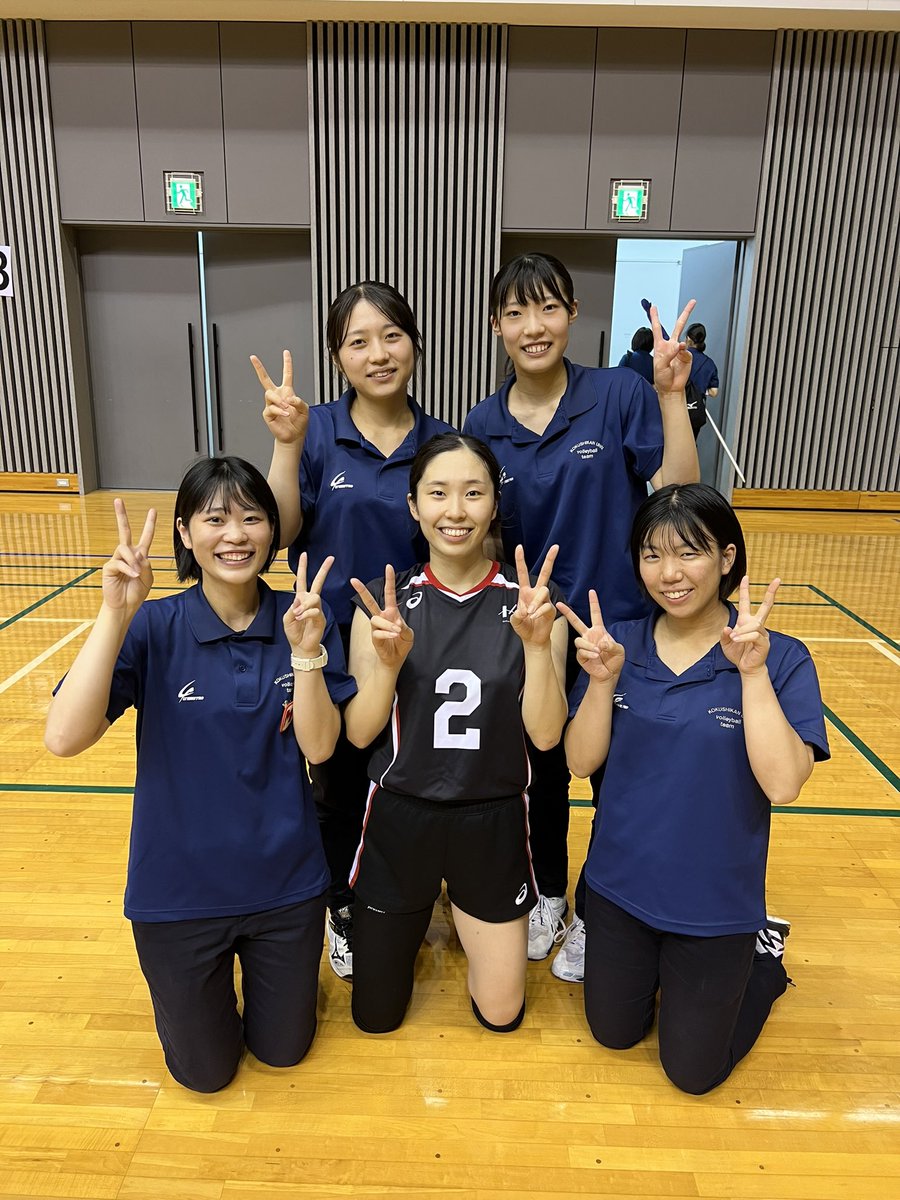 V_kantogakuren's tweet photo. 【秋季女子1部リーグ戦】Bコート第3試合
東女体 3(19-25.25-18.27-25.19-25.15-8)2 国士舘 https://t.co/AJvjNUl8We