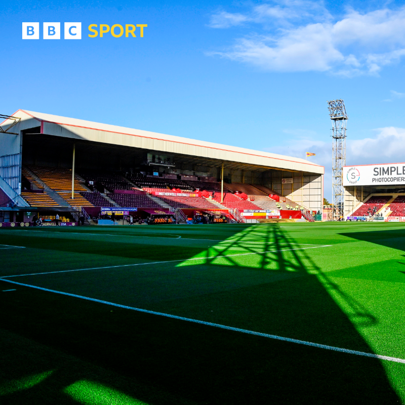 BBCSportScot's tweet photo. Two live Scottish Premiership games coming up... ⚽️

First up Motherwell v Rangers 
Followed by Aberdeen v Hearts 

Build-up + live coverage ⤵️

#BBCFootball