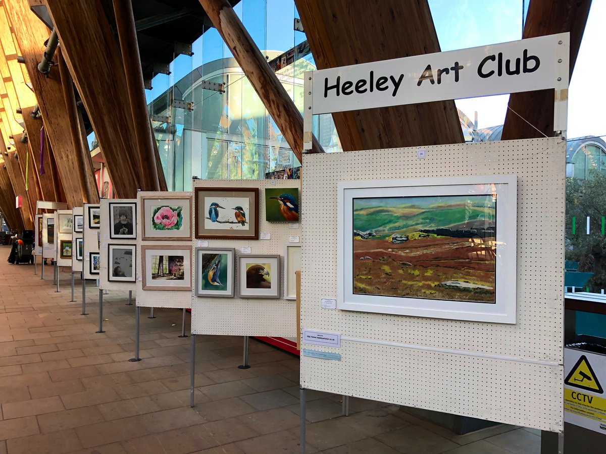 steelcitysnaps's tweet photo. Heeley Art Club is the oldest art club in Sheffield having been established in 1895! Their latest exhibition in the Winter Gardens ends today and features work by 19 brilliant local artists and everything is for sale! @ArtHeeley #Sheffield #SheffieldArt #ArtClub https://t.co/56qCoIH9NE