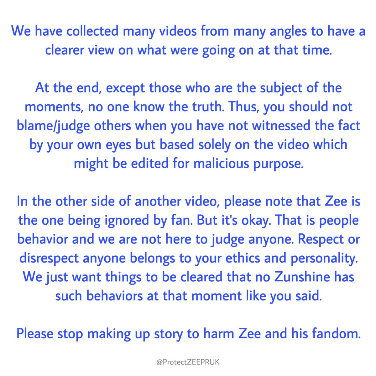 ProtectZEEPRUK's tweet photo. ⚠️ Thank you for understanding ❗️
Video Credit: To respectful owners 
#ZeePruk #ProtectZeePruk
#ZeePrukAlwaysBest #Zunshine https://t.co/hSKNbDAAkr