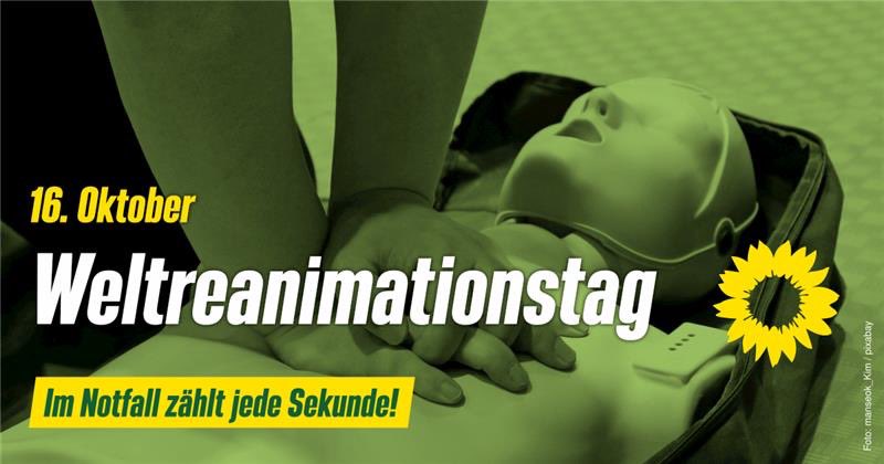 Rund 180 Menschen müssen täglich in 🇩🇪 außerhalb einer Klinik wiederbelebt werden. Dabei zählt jede Sekunde! Sofortige Wiederbelebungsmaßnahmen verdreifachen die Überlebenschancen. Deshalb ist Laien-Reanimation bis der Rettungsdienst eintrifft entscheidend! #WorldRestartaHeartDay