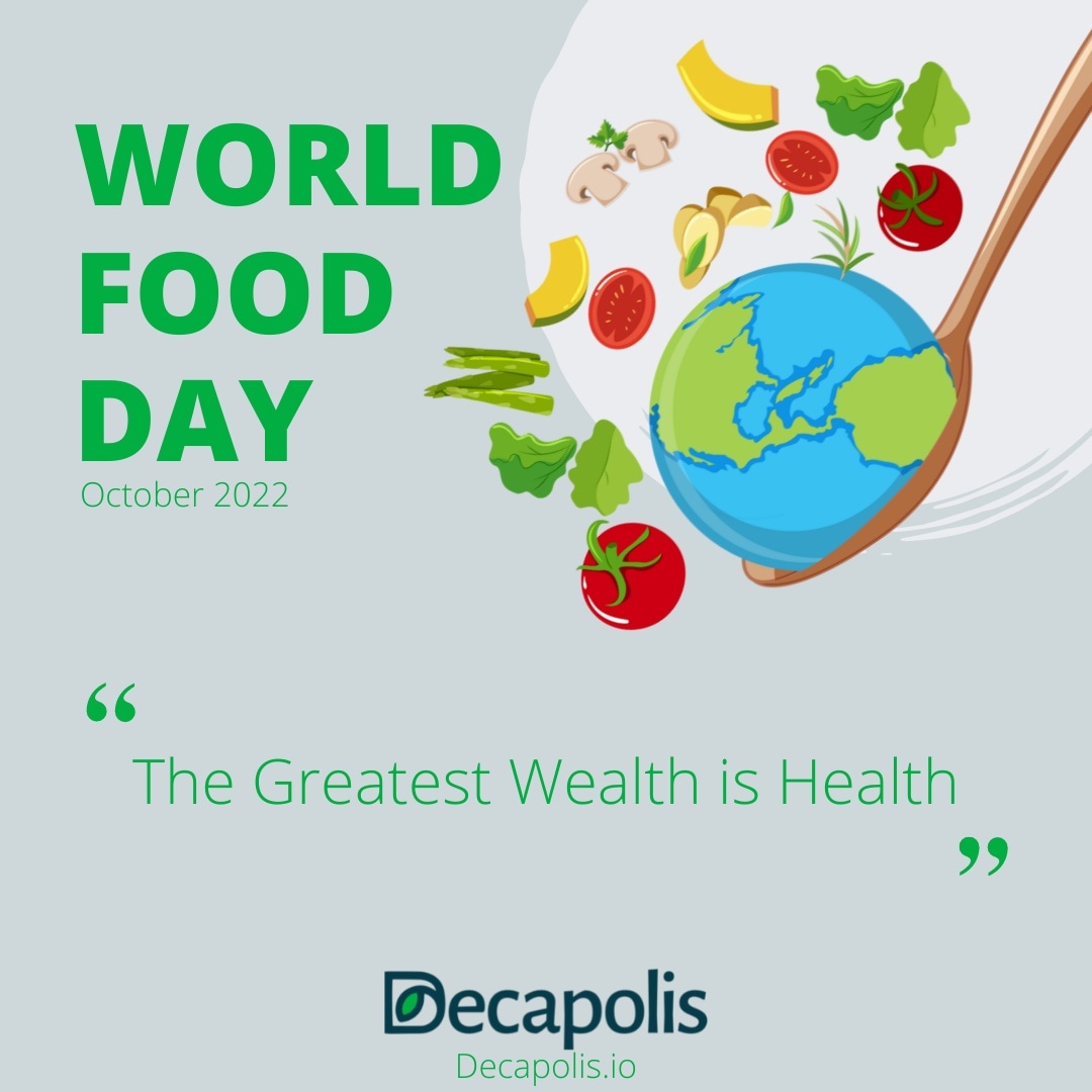 #Decapolis #tech solutions contribute to sustainable #foodsystems and a healthy, happy planet. Learn more &amp; help us enrich lives: Decapolis.io

#WorldFoodDay
#FoodSaftey #Agtech #leavenoonebehind #ZeroHunger #sustainability
#Health #Nutrition <a href="/WFP/">World Food Programme</a> <a href="/UNEP/">UN Environment Programme</a> <a href="/IFAD/">International Fund for Agricultural Development</a>