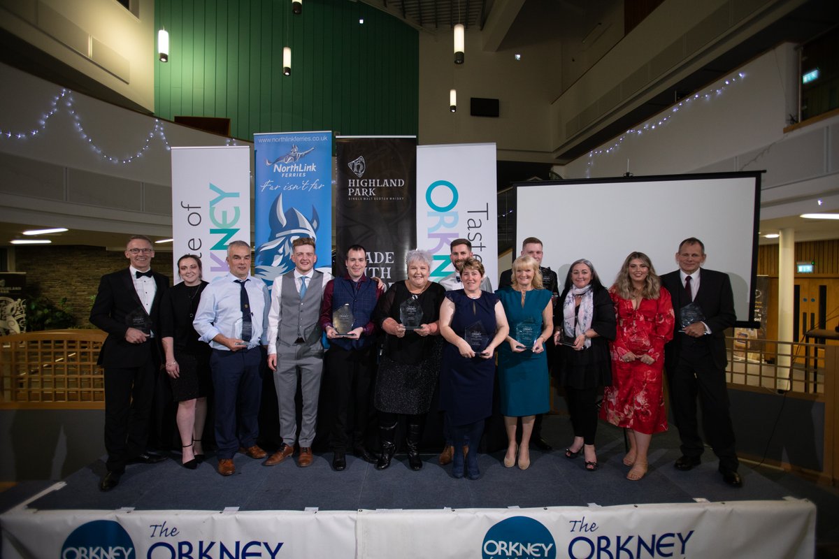 orkneycom's tweet photo. Orkney's fabulous food and drink was celebrated this weekend at the 2022 Taste of Orkney Awards 🎉 🏆 😋

See all the winners on the night ⬇️

https://t.co/fQZ0PkjBXA
#TOOA22 #TasteOfOrkney https://t.co/vlzX4csf13