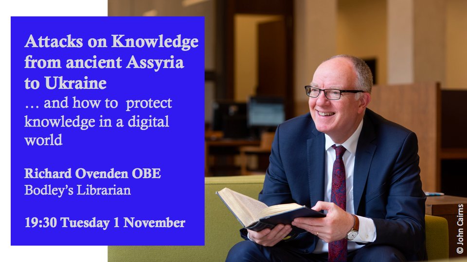 Annual Priestley Lecture Richard Ovenden, librarian, author of ‘Burning the books’, on our continuing struggles to protect information & make it available. Online event 19:30 Tues 1 Nov leedsphilandlit.org.uk/shop/attacks-o… @mkhokhar @theleedslibrary @MillHillChapel Spread the word ...