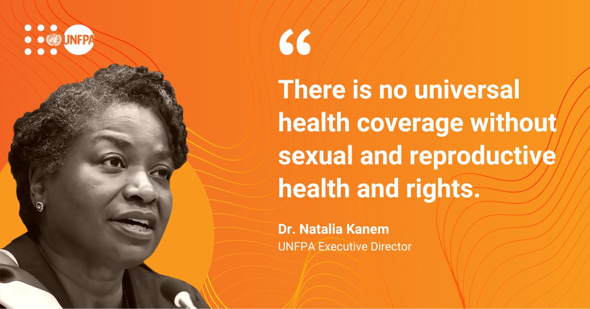 ⚕ Universal health coverage must include sexual and reproductive health! RT if you agree and join the conversation on #GlobalHealth here: unf.pa/whs22 #WHS2022 #HealthForAll