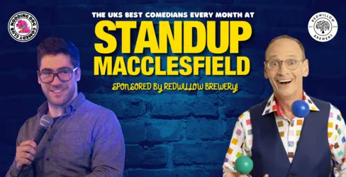 Stand Up Macclesfield Fri 11th Nov 8pm Macclesfield R U F C #Macclesfield #UKcomedy @noddogcomedy LINE-UP: @steveroylecomic @RollingComedian @ThatKateMartin @MichaelPMannion 🔥TICKETS🎟 jokepit.com/comedy-in/stoc… #JOKEPIT THE BEST⭐️⭐️⭐️⭐️⭐️INDEPENDENT COMEDY CLUBS