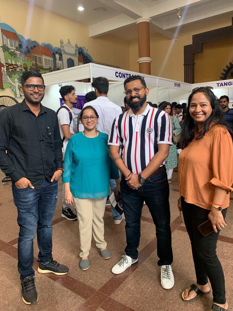 cares_goa's tweet photo. PROJECT MANAGEMENT UNIT TEAM @ Goa Developer’s Summit 2022

The Goa Developer’s Summit is designed to showcase ground-breaking insights into latest tech trends that build cutting-edge and future-focused applications using advanced technology.

#gds #pmu #codingrobotics #summit https://t.co/AevOSNadxG