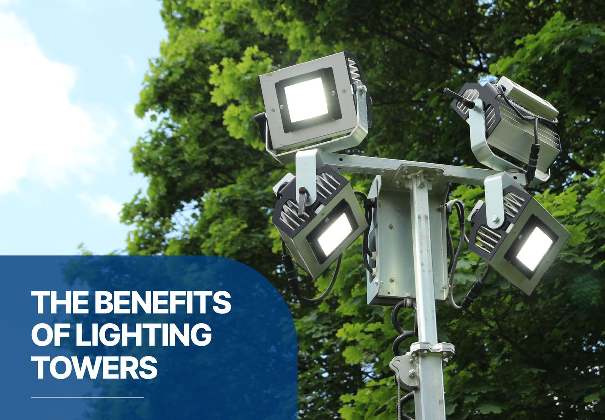 Lighting towers are an incredibly versatile solution to a wide range of lighting needs, whether you’re in construction or need to hire lighting for domestic use. In our latest blog we discuss the advantages of choosing a light tower for your next project. ow.ly/bLeT50L9TAr