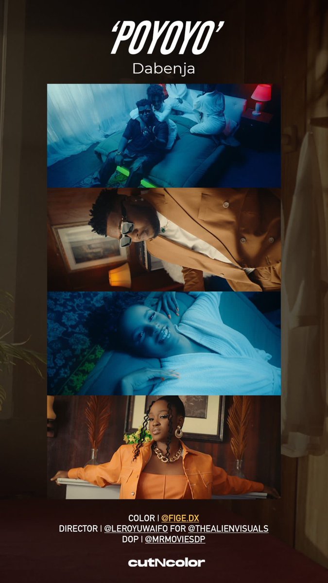 cutncolorpost's tweet photo. POYOYO’ - Dabenja
Color | @Figedx
Director | @TheLeroyuwaifo for #TheAlienVisuals
DOP | #MrMovies https://t.co/5n5zlY2hVN