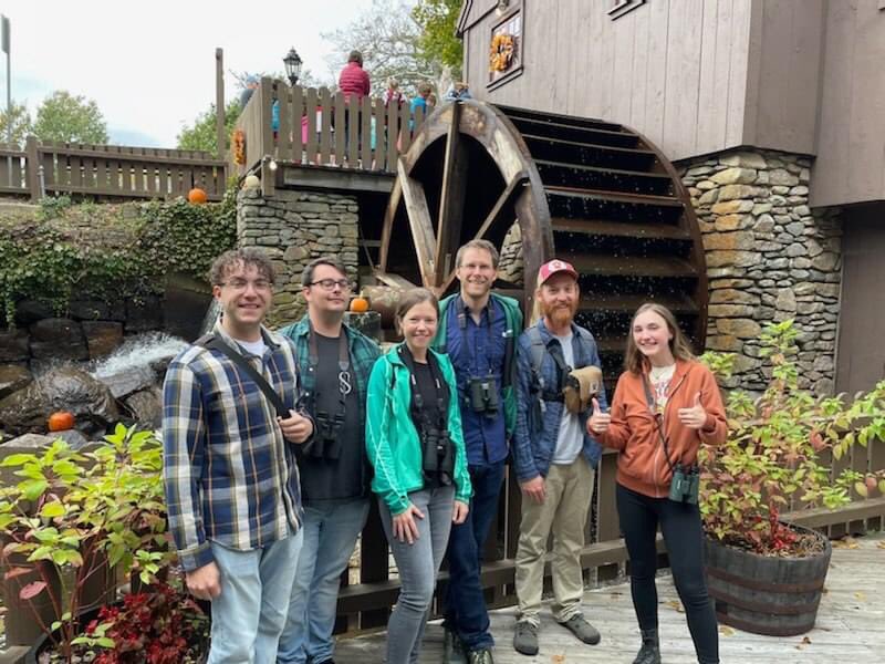 Emdoskeleton's tweet photo. Thanks to @FieldOrnith for putting on a great conference! I enjoyed learning about the society’s history, hearing about all the current field research, and soaking in the fall foliage. #AFO100 https://t.co/M0cvO50rGT