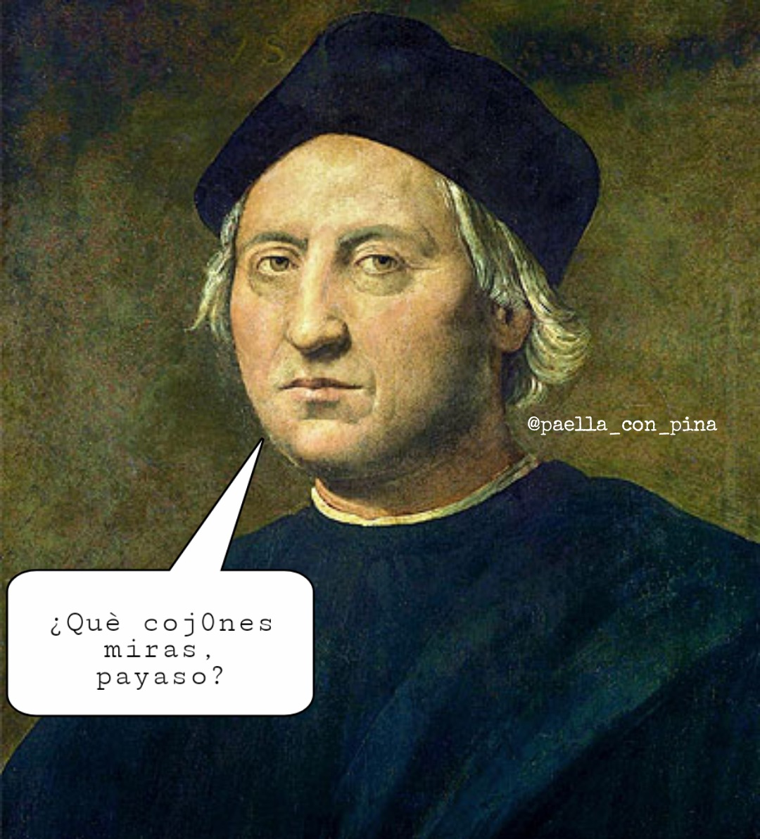 paella_con_pina's tweet photo. Colón irritable. https://t.co/vN3ok9xzcM