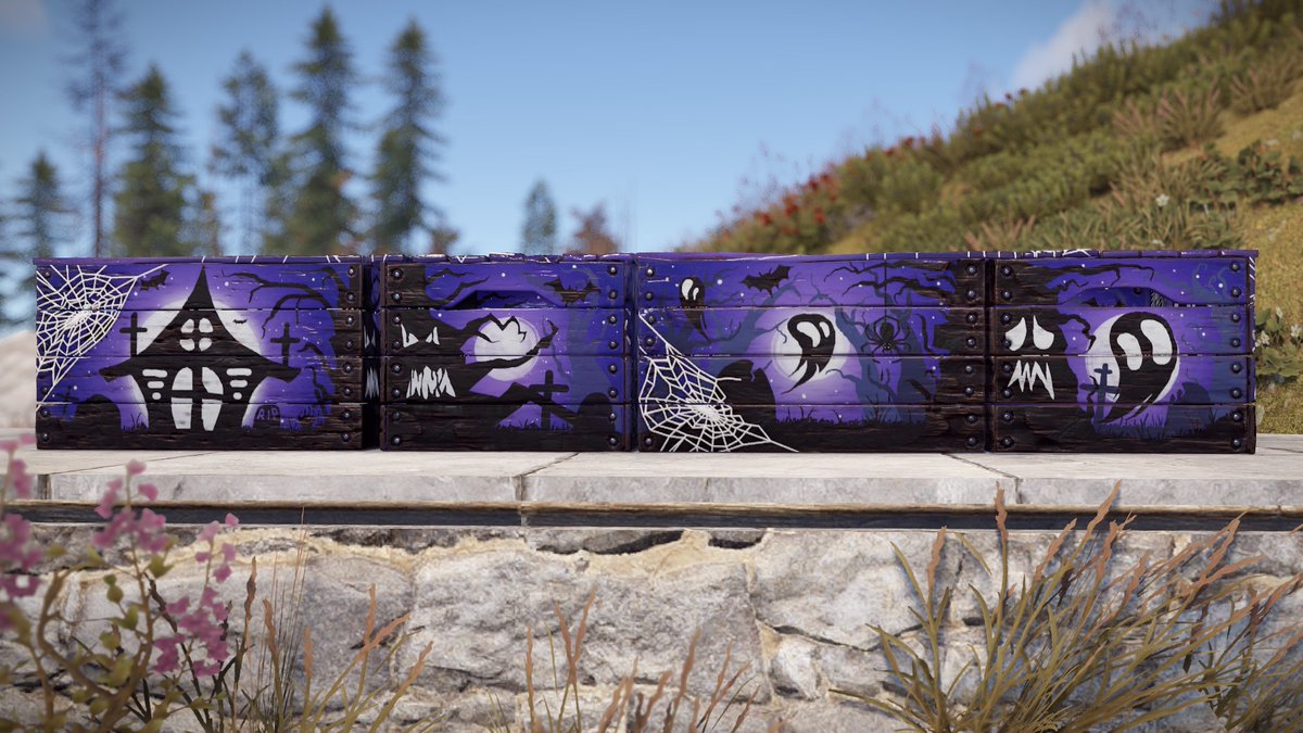 Hi! This is my second Halloween skin! I made Spooky Scary Storage Box in two variations - orange and purple versions and I hope you like it! :)🎃🎃🎃
Orange: steamcommunity.com/sharedfiles/fi…
Purple: steamcommunity.com/sharedfiles/fi…
<a href="/playrust/">Rust</a> <a href="/gerrmanman/">ThatGermanGuy</a> #rustskins
