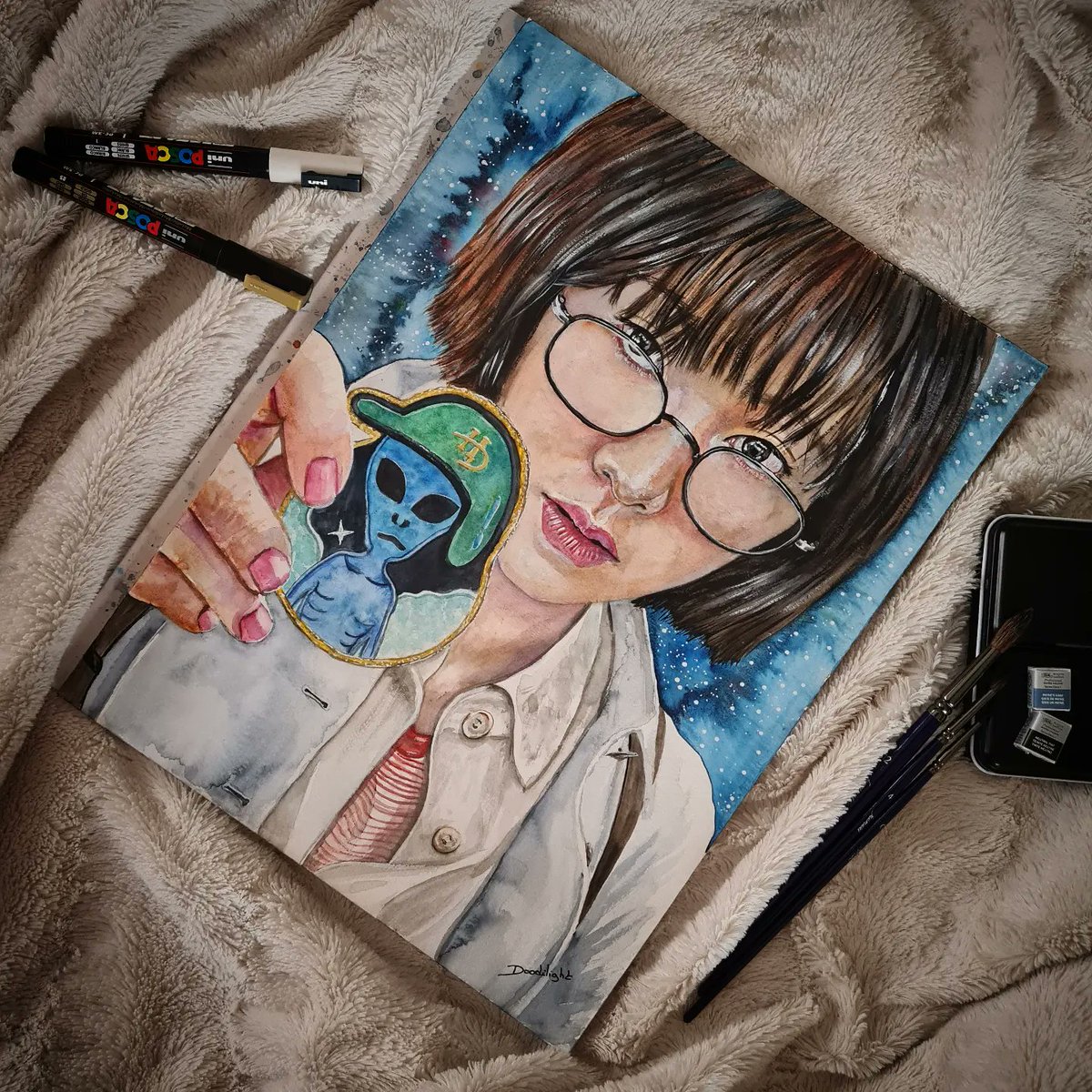 doodilight's tweet photo. Glitch 👽
#jeonyeobin #yeobin #전여빈 #glitch #kdramasnetflix #kdramas #kdramaactress #netflixdrama #Netflix #netflixkr #netflixtheswoon #theswoonnetflix #theswoongallery #kdramafanart #fanart #fanartkdrama #koreanactress #dessindujour #dessin #portraitaquarelle #portraitdujour https://t.co/TUcSqYxmmD