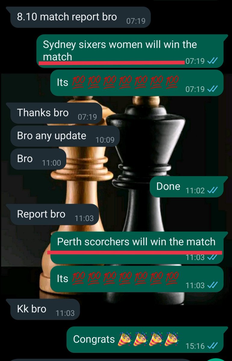 TossCricket's tweet photo. Congrats 🎉🎊🎉🎉

#WBBL #Wbbl2022

Last 7 Match 7 Pass✓
2 Match 100% pass✓

#SYSW Match pass✓🎉💰

#HBHW Match pass✓🎉💰

#SYSW Match pass✓🎉💰

#BRHW Not telling 

#MLRW Match pass✓🎉💰

#SYSW Match pass✓ 💯🎉💰

#PRSW Match pass✓💯🎉💰

#Worldbestprediction #Cricket https://t.co/fuOmT5D4qN