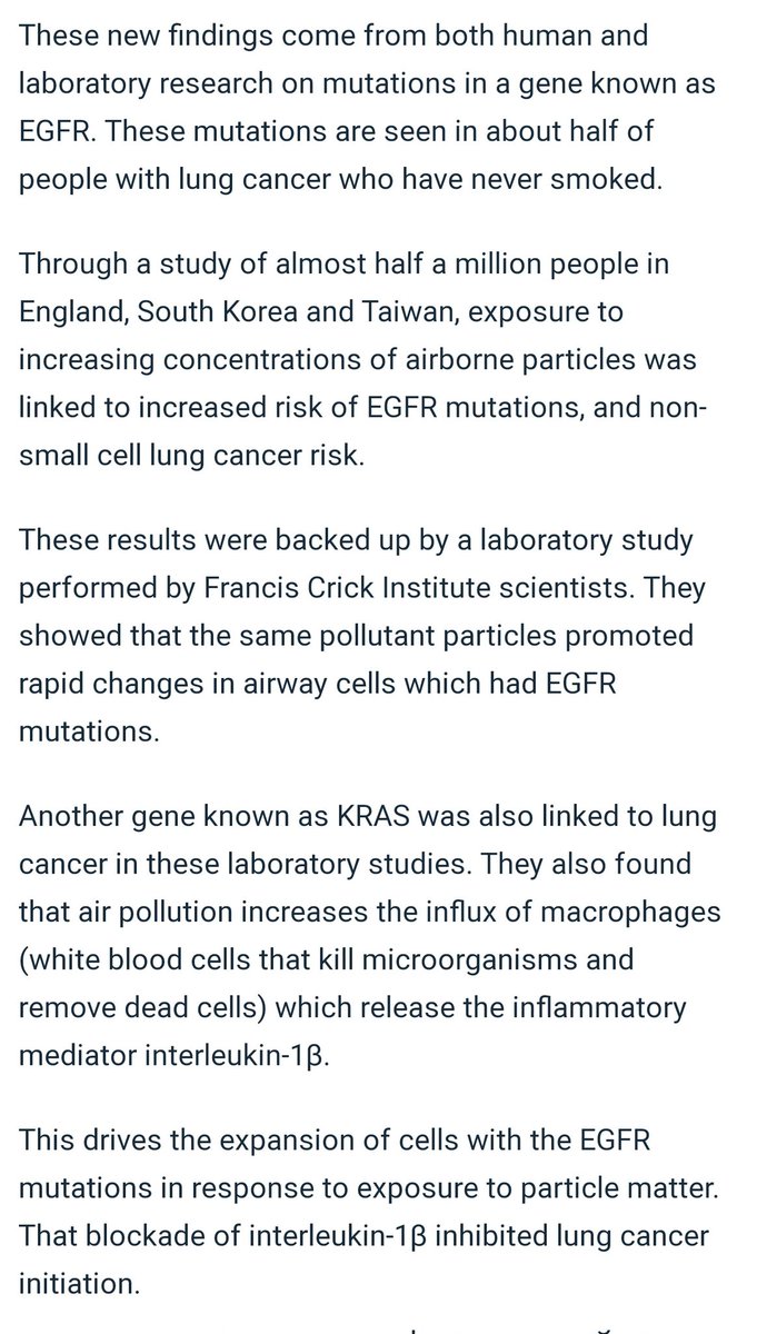 Further reasons for #AHPs to prioritise sustainability 🌳:

✖️"Globally more people are exposed to unsafe levels of air pollution than toxic chemicals in cigarette smoke." 🚬

sciencefocus.com/news/air-pollu…