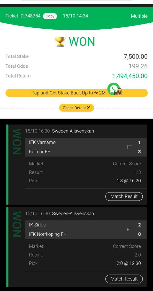 ERIC_EMMAL's tweet photo. What I expected is exactly what you did for me Sir, what more can I say about this great wonders, @Wwinning_Arenna I'm excited and glad for being part of this great winning family #Bitcoin #Crypto #grandwavemy #CASE143_3rdWin #Solana #BETHESUN_SINGAPORE #Sacked #ChizzyFranci https://t.co/ouDpkNLdEp