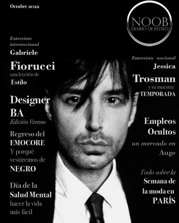 GabFiorucci's tweet photo. In Coopertina di Ottobre su NOOB - Spagna

In copertina di Ottobre su NOOB - Spagna la mia intervista in esclusiva ❤️
https://t.co/r253Tucbzh

Per chi avesse piacere di leggerla è in doppia lingua, spagnolo e inglese.

#gabrielefioruccibucciarelli
#noob #spagna #spain #fashion https://t.co/DBFZtJq0Zy