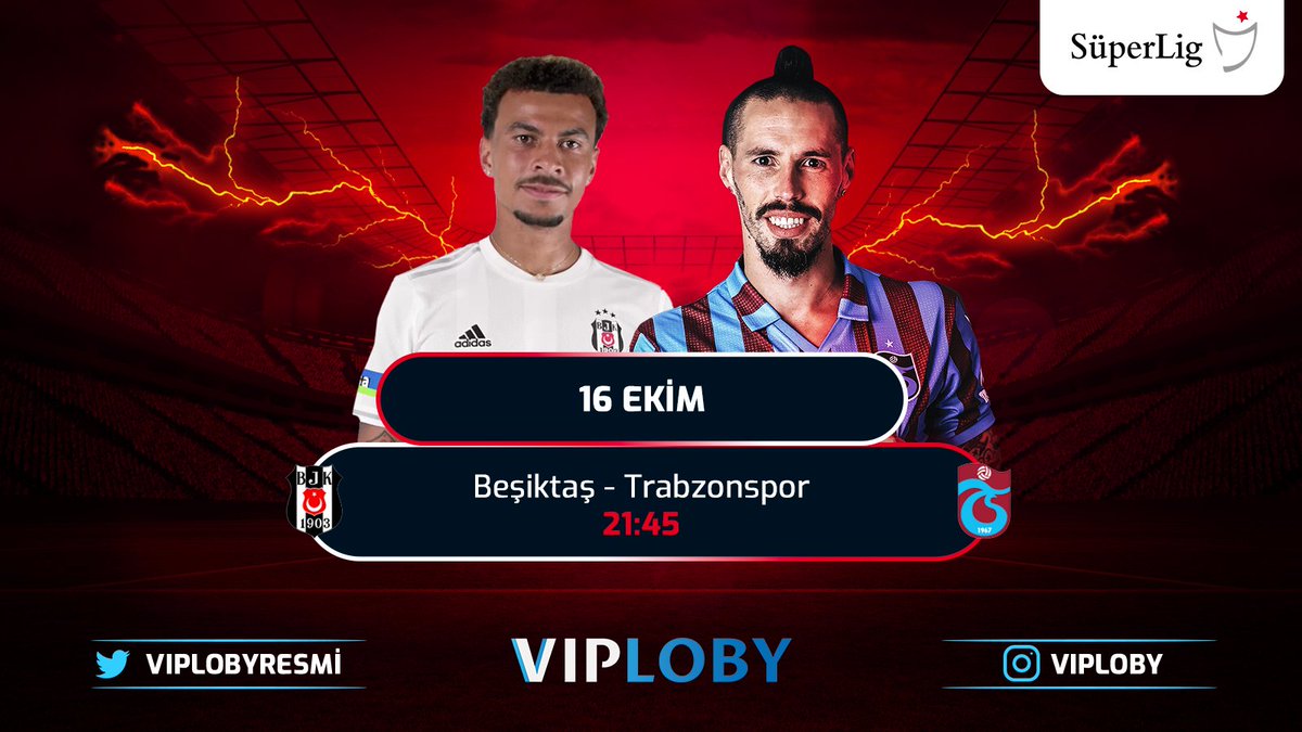 ⚽️Beşiktaş Trabzonspor maçının heyecanı Viploby'de.

#BeşiktaşınMaçıVar 
#BJKvTS
#FırtınaZamanı

🔥 Bu maça özel en yüksek oranlar Viploby'de

🎩Türkiye'nin Tek VIP Platformu Viploby

📺#canlimac : bit.ly/viplobytv

🖥️Güncel adres: bit.ly/viploby