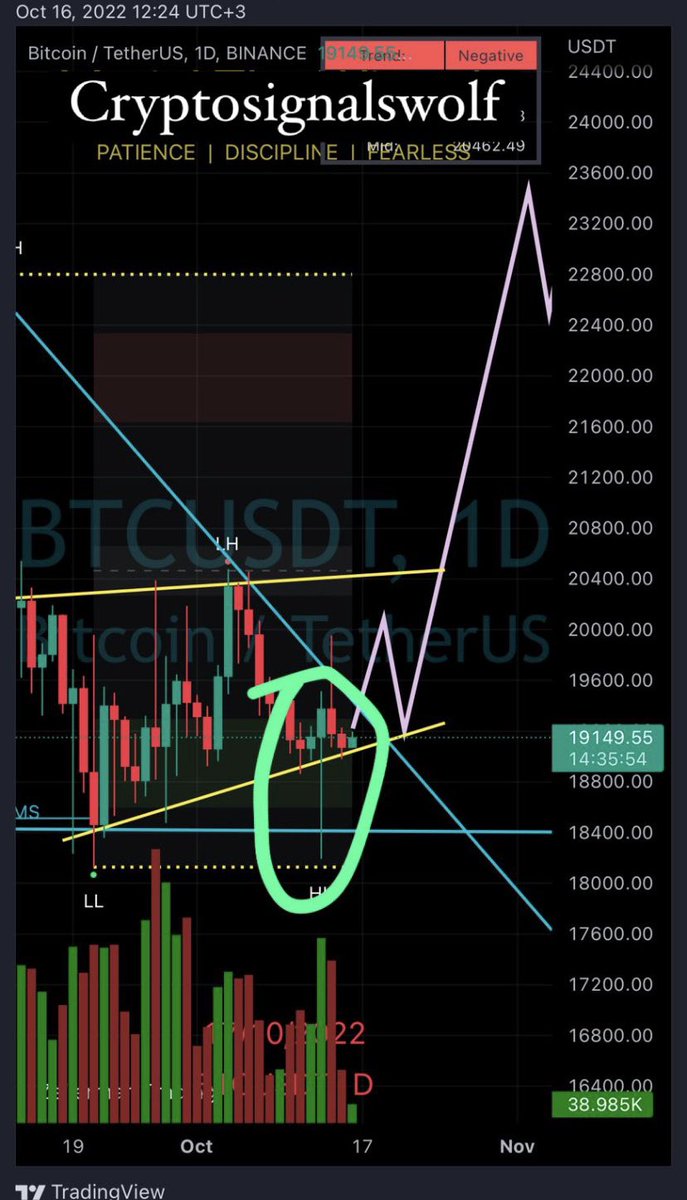 Cryptopennywolf's tweet photo. #BITCOIN waves start a move with the #BTC I told you before now it’s a great time to buy long trust me and join to my channel on telegram you gonna make a lot of money #Binance #Bitcoin #cryptosignals #Crypto #cryptomarket #internetmoney #EasyMoney #TRADINGTIPS https://t.co/YzdexZNayR