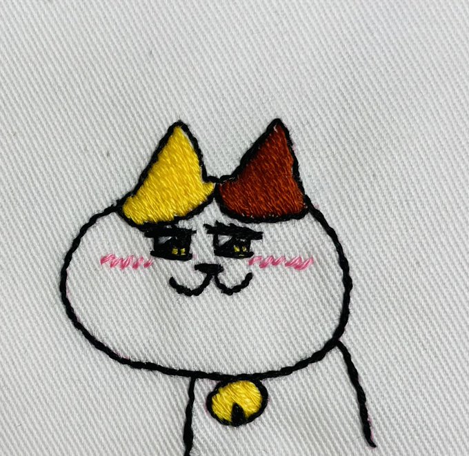 応援してあげたい人? 『いるわよ』#ナミちゃんとミーコさん #funnymovie #キャラ刺繍 