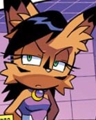 SalliColeA's tweet photo. She now looks quite disturbed.

"Uhh... You DO realize that I am one half Sally?

What ya' got against my cheeks?"
https://t.co/O21OivwDzP https://t.co/N3ikmqRQUJ