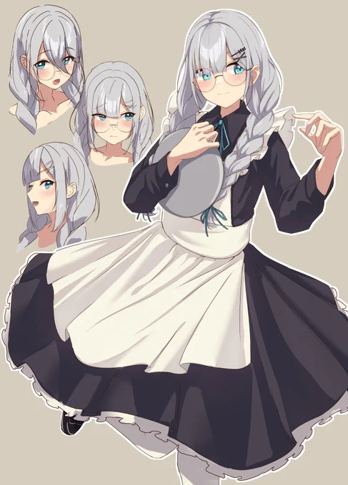 クラシカルメイド #すぅあーと 