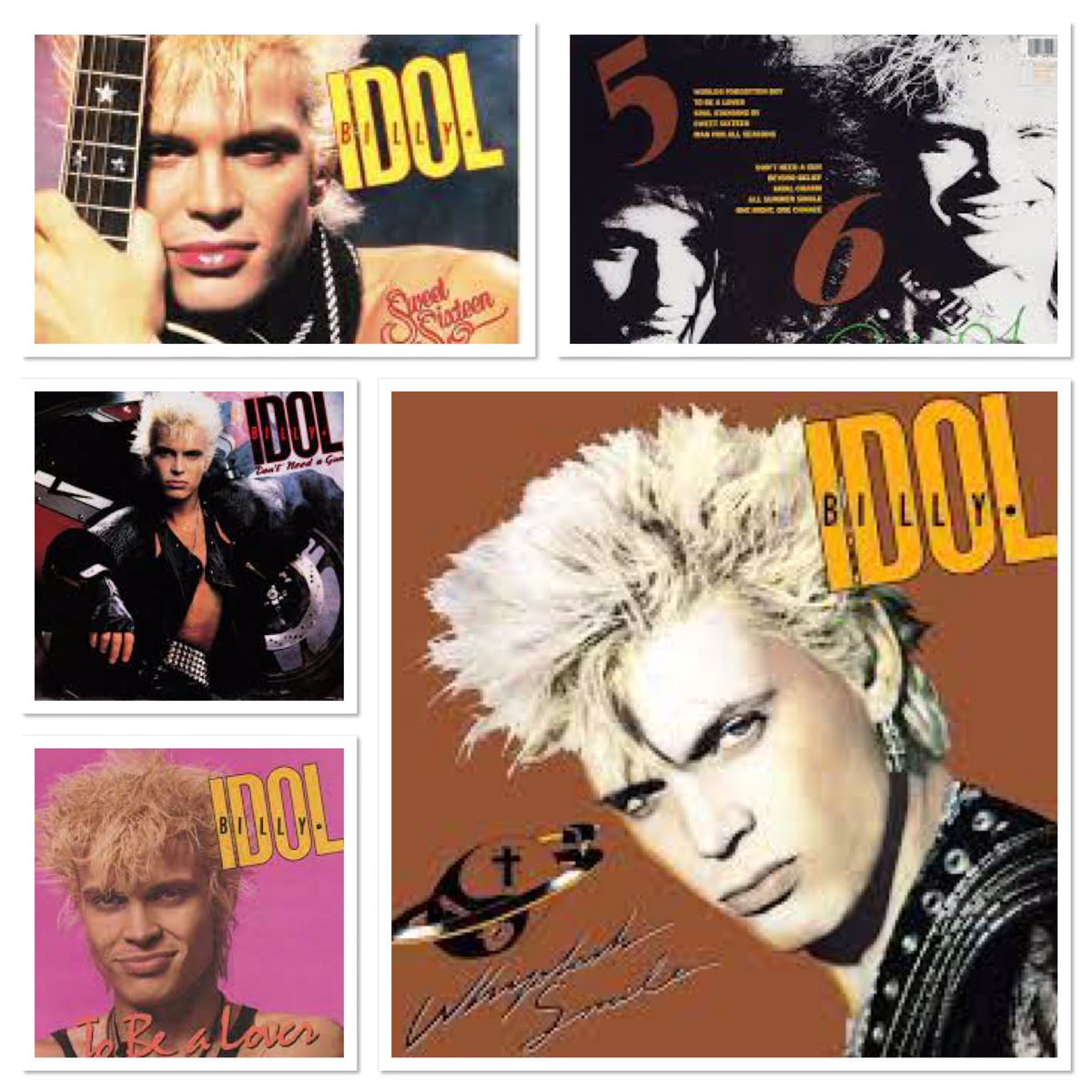 <a href="/BillyIdol/">Billy Idol</a> released his 3rd studio album ‘Whiplash Smile’ this week 1986. It was to be his last album with <a href="/Stevestevens/">Steve Stevens</a> till Devils Playground in 2005. #billyidol #whiplashsmile #stevestevens