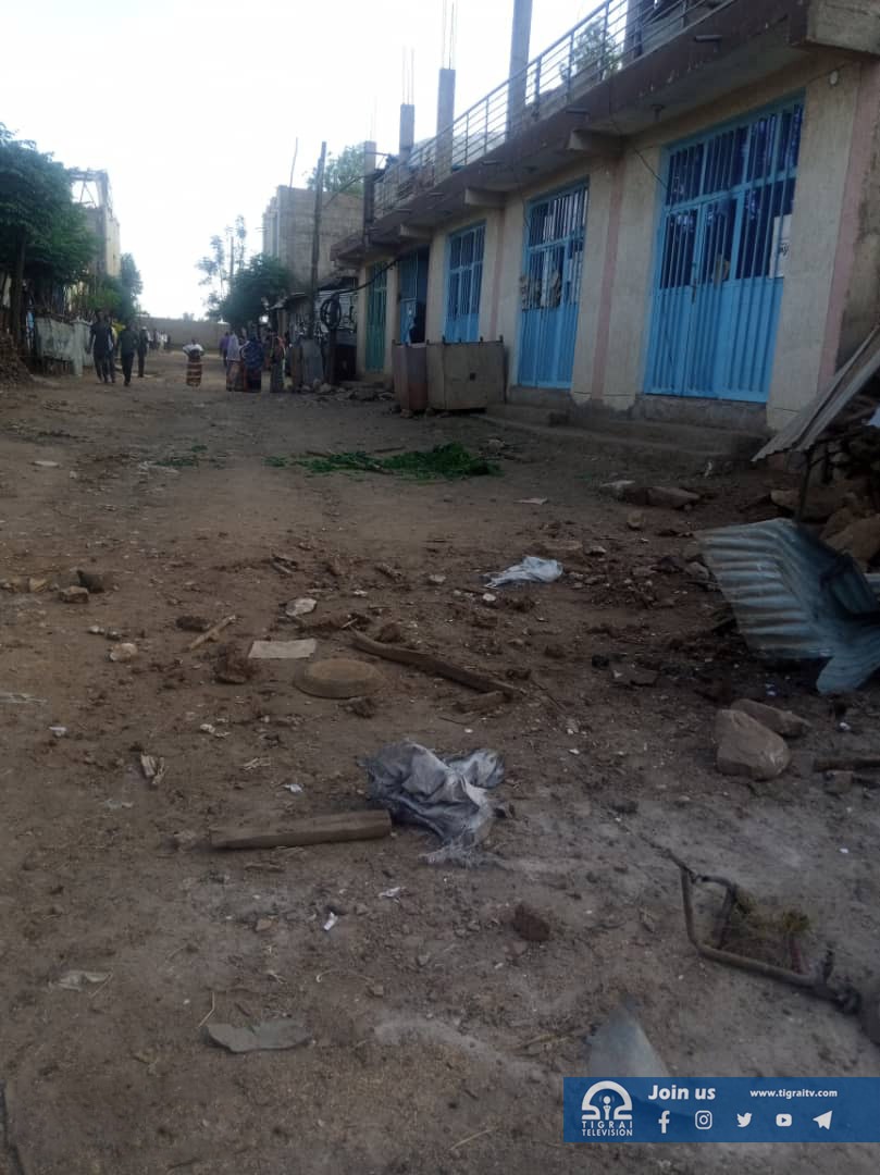 Tigrai_TV's tweet photo. #Breaking

One dead, four injured in today's rocket attack in the town of #Shire

#Tigray #ShireUndeAttack https://t.co/LceBMYTW5E