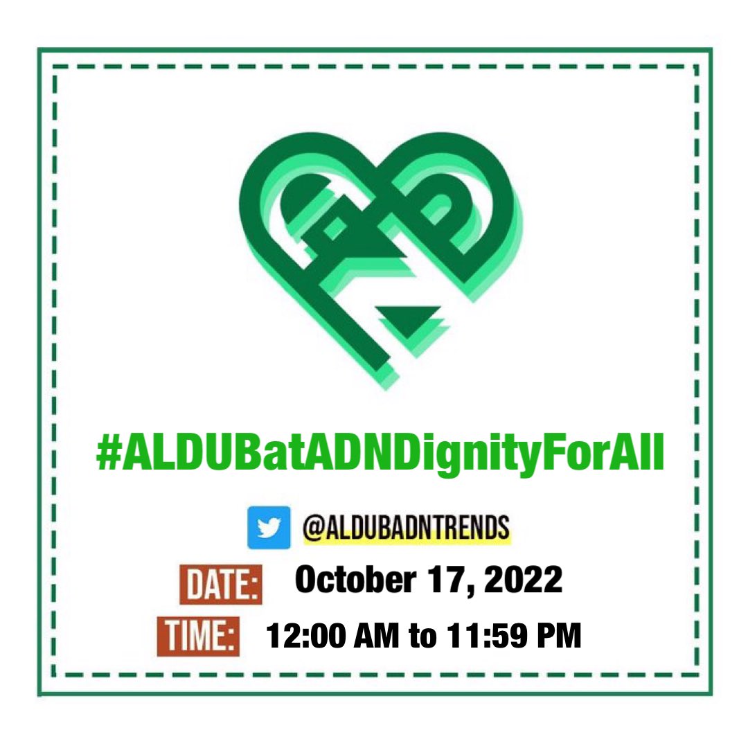 AlDubADNTrends's tweet image. “Human dignity is the same for all human beings: when I trample on the dignity of another, I am trampling on my own.” ‒- Pope Francis 

* October 17 is International Day for the Eradication of Poverty

#ALDUBatADNDignityForAll