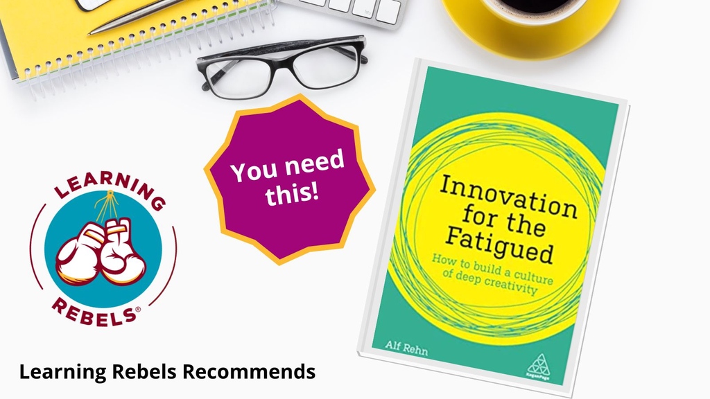 stipton's tweet photo. It's day 16 of Learning Rebels Recommends! Alf Rehn is here for the innovation-fatigued, but does a great job explaining why the concept is still worth fighting for.
▶️https://t.co/COQW9m4byE ◀️
#LearningRebelsCoffeeChat #learninganddevelopment @learningrebels.com https://t.co/AtoYsXv5aE