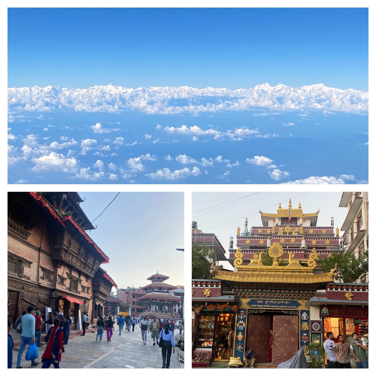 Ja, den fjellkjeden #Himalayas #Kathmandu Ny by, nye historier. Nepal har vore ein viktig samarbeidspartner og stort bistandsland i mange tiår. Og har gjort store framsteg, til dømes der Noreg har bidratt spesielt: Utbygging av vannkraft og utdanning @noradno @Utenriksdept