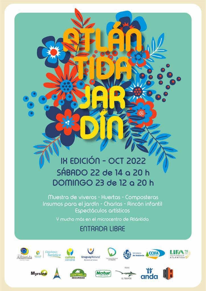 TurismoCanario's tweet photo. 🌺 IX EDICIÓN DE ATLÁNTIDA JARDÍN
En el mes aniversario de Atlántida llega la IX edición de #AtlántidaJardín con charlas, talleres, cine, muestras, paseos en bicicletas inclusivas y más.
🗓Sábado 22, de 14 a 20 hs.
🗓Domingo 23, de 12 a 20 hs.
📍Microcentro de #Atlántida https://t.co/byo7mv1G1a