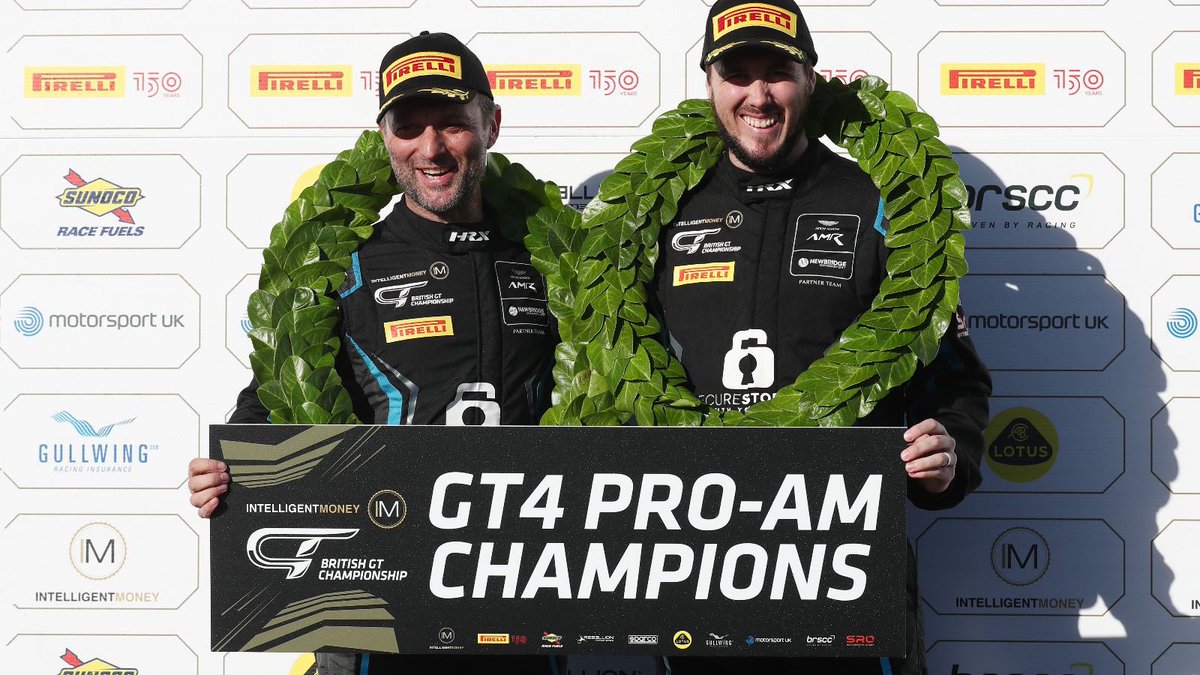 Result: OFFICIAL ☑️ 
Champions: CROWNED! 👑 

#BritishGT | #DoningtonDecider